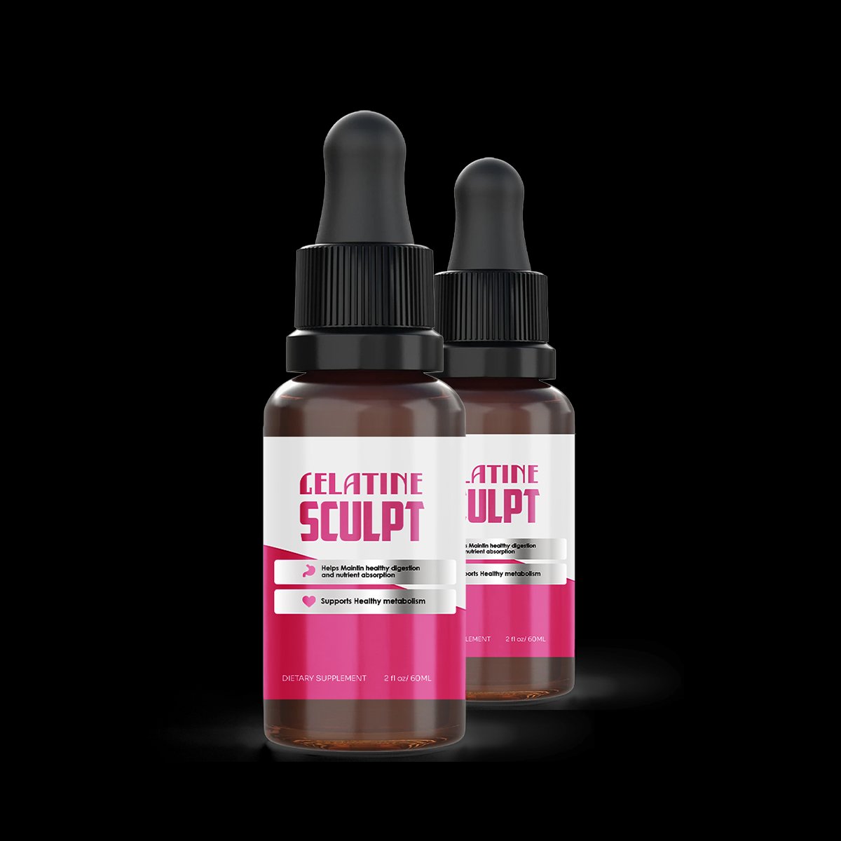 Gelatine Sculpt gelatin supplement dropper 60ml